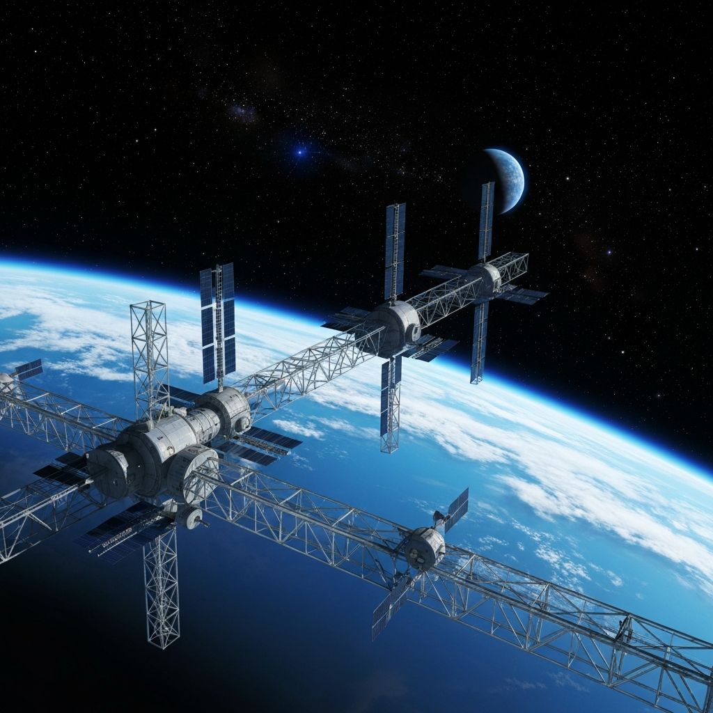 Orbital industrial platform concept